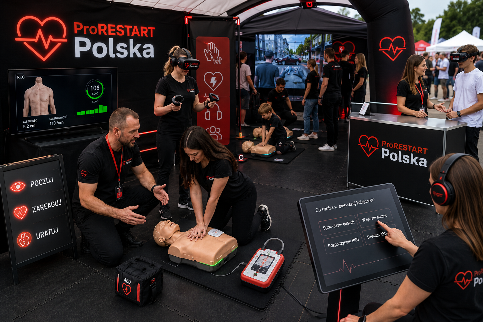 Eventowa Strefa Pierwszej Pomocy